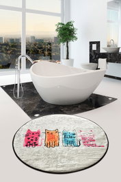 Mijölnir Alfombrilla de baño Baby Cats Djt Multicolor